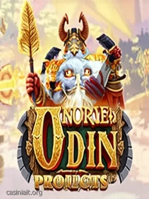 Odin infuriato con lampi e fulmini su rulli del gioco